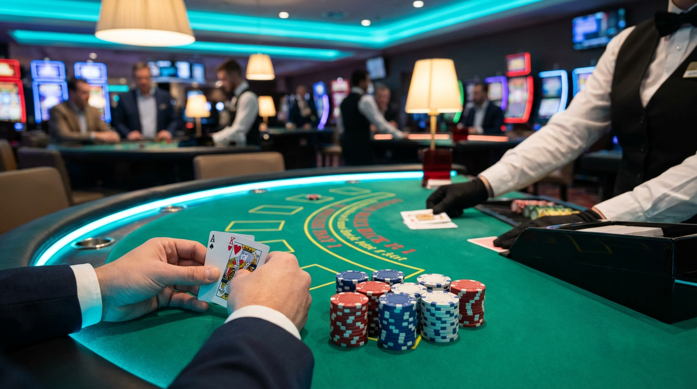 Mesa de Blackjack Profissional