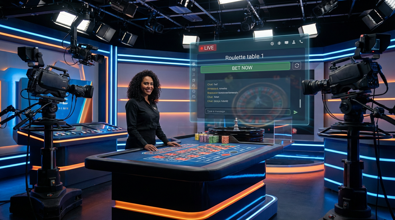 Cassino Ao Vivo com Dealer Profissional